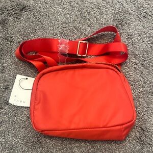 A New Day Bright Red Crossbody Bag
